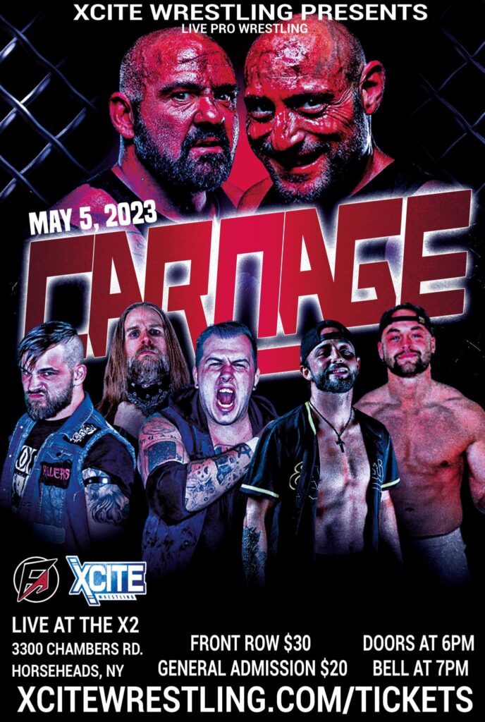 xcite wrestling presents: anger management: saturday, may 6, 2013