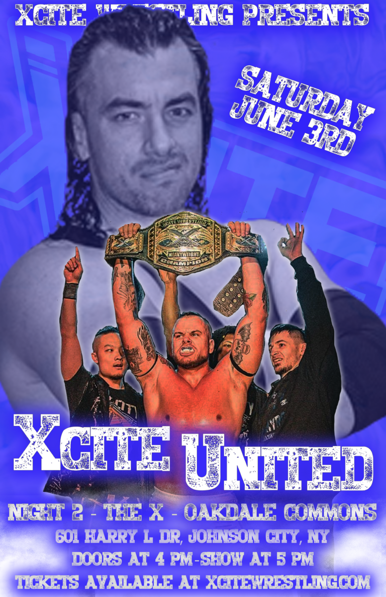 Xcite Wrestling - Upcoming Events Calendar